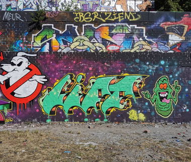 Graffiti Wall in Berlin - Photo by Lifd5 - lift, liftone, liftgraffiti (2021)