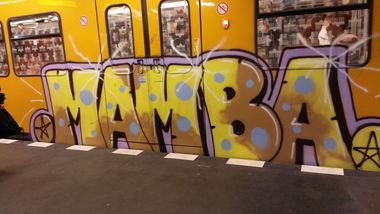 Graffiti Train in Berlin - Photo by Lifd5