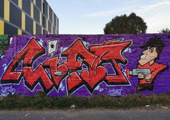 Graffiti Wall in Berlin - Photo by Lifd5 - liftone (2022)