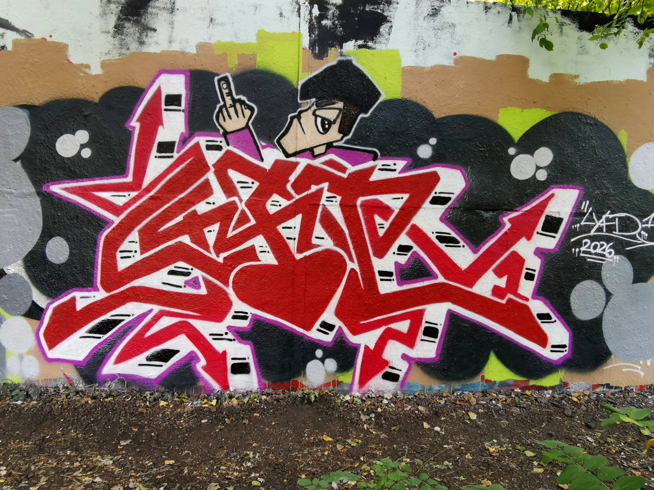 Graffiti Wall in Berlin - Photo by Lifd5 - lyft (2026)