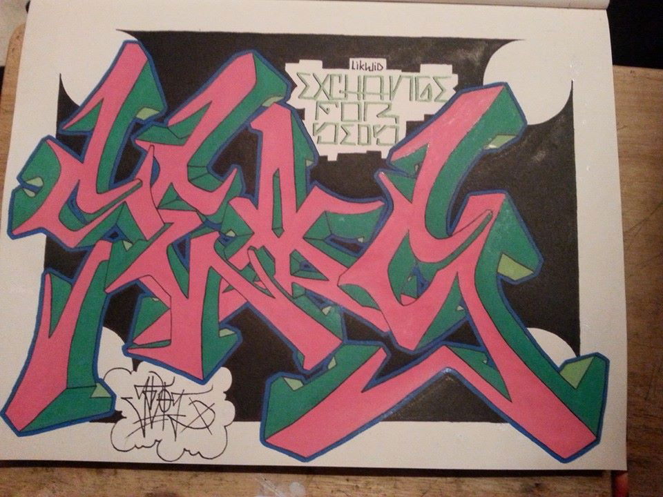 Graffiti Sketch in United States - Photo by Likwid (2007)