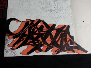 Graffiti Sketch in United States - Photo by Likwid (2007)