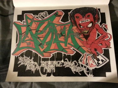 Graffiti Sketch in United States - Photo by Likwid (2007)