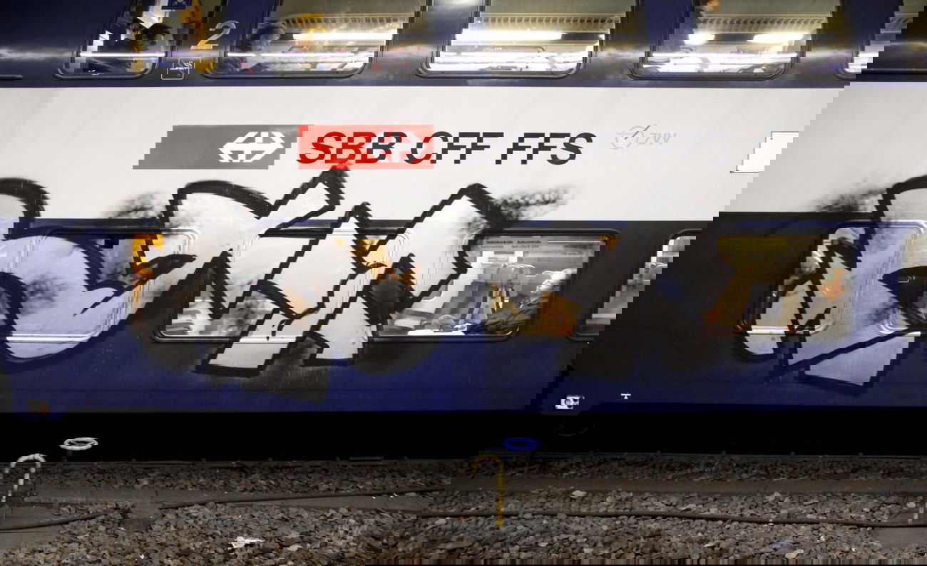 Graffiti Train - Photo by Lindenbaum - RX1 (2012)