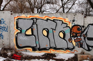 Graffiti Wall in Ivano-Frankivsk - Photo by Link - Link (2012)