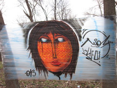 Graffiti Wall - Photo by Lioz_UFOC - Lioz