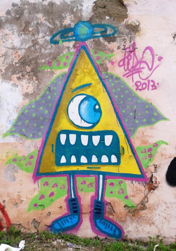 Graffiti Wall - Photo by Lipa (2013)