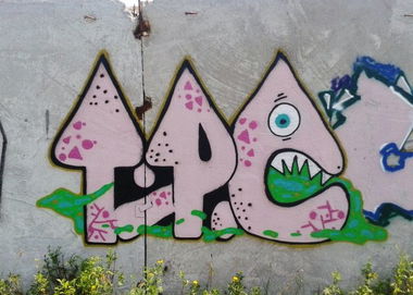 Graffiti Wall - Photo by Lipa (2014)