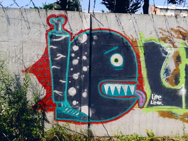 Graffiti Wall - Photo by Lipa (2014)