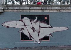 Graffiti Wall in Wien - Photo by LiquidX - reus, wien, donaukanal