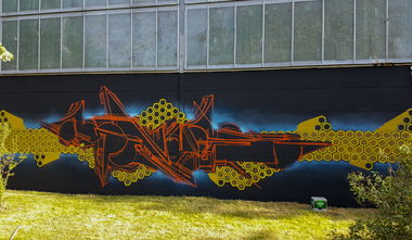 Graffiti Wall - Photo by LiquidX - stralsund, greifswald, reus