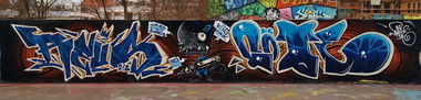 Graffiti Wall - Photo by LiquidX - reus, göte, ripmynok