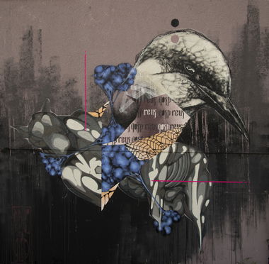 Graffiti Wall in Leipzig - Photo by LiquidX - gosp, reus (2020)