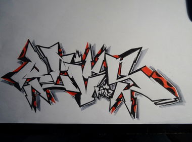 Graffiti Sketch - Photo by LiquidX - reus (2016)