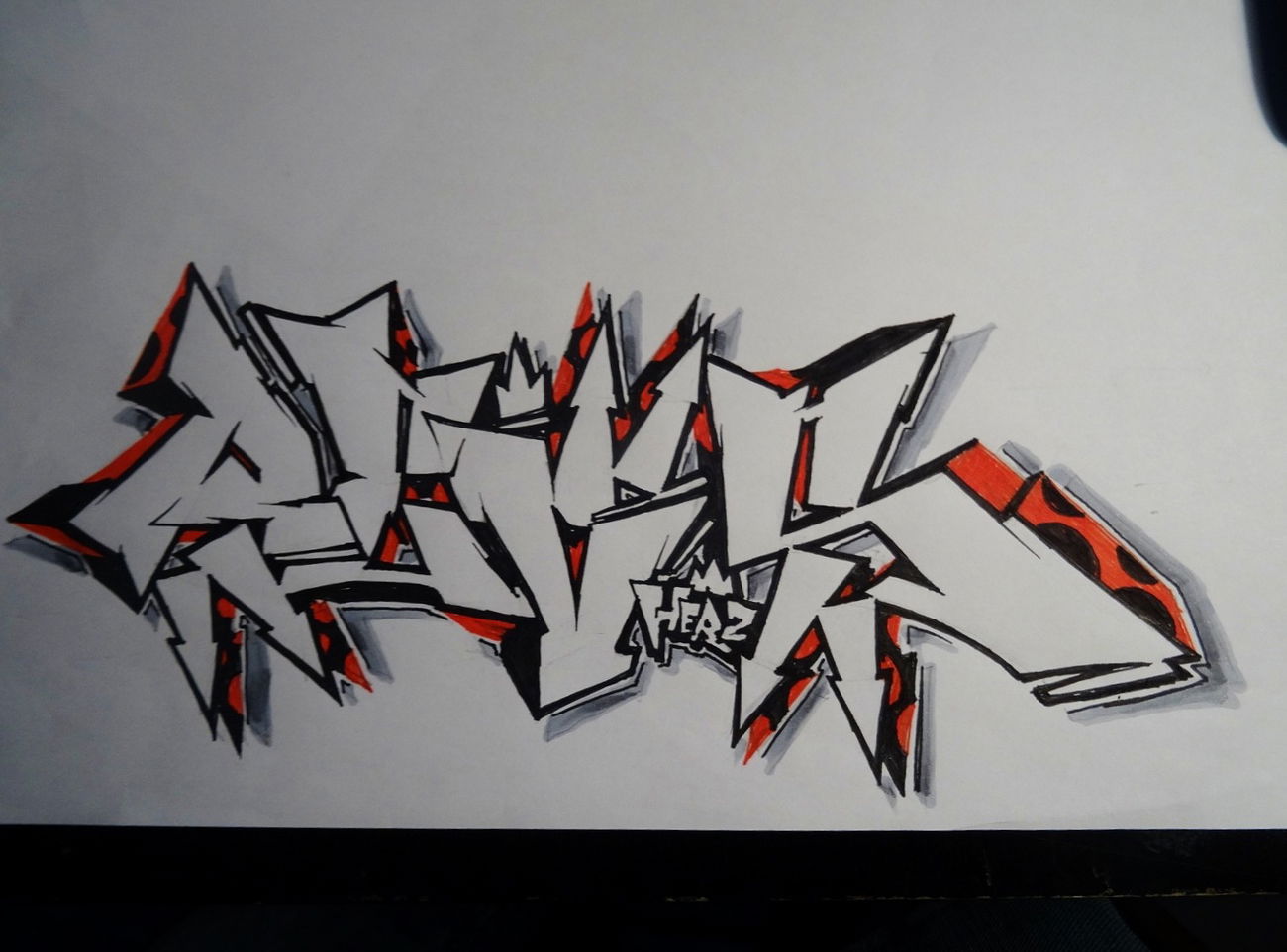 Graffiti Sketch - Photo by LiquidX - reus (2016)