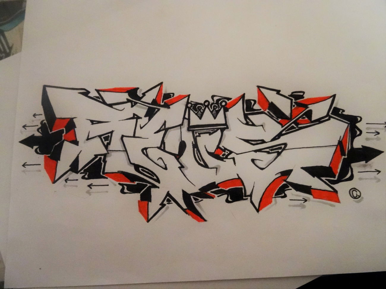 Graffiti Sketch - Photo by LiquidX (2016)