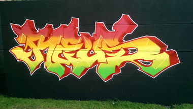 Graffiti Wall - Photo by LiquidX - reus, herz (2015)