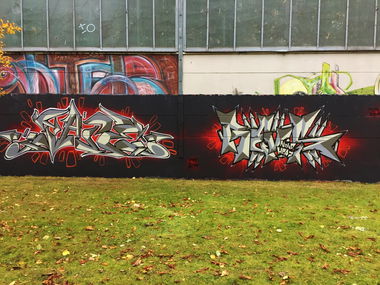 Graffiti Wall - Photo by LiquidX - yate, reus (2016)