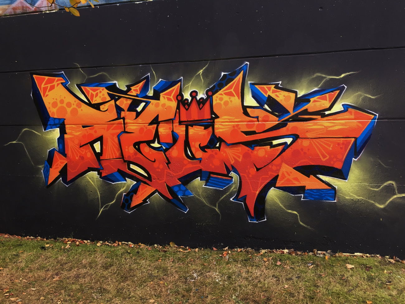 Graffiti Wall in Stralsund - Photo by LiquidX - reus (2016)