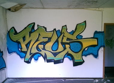 Graffiti Wall - Photo by LiquidX - reus, rois (2013)