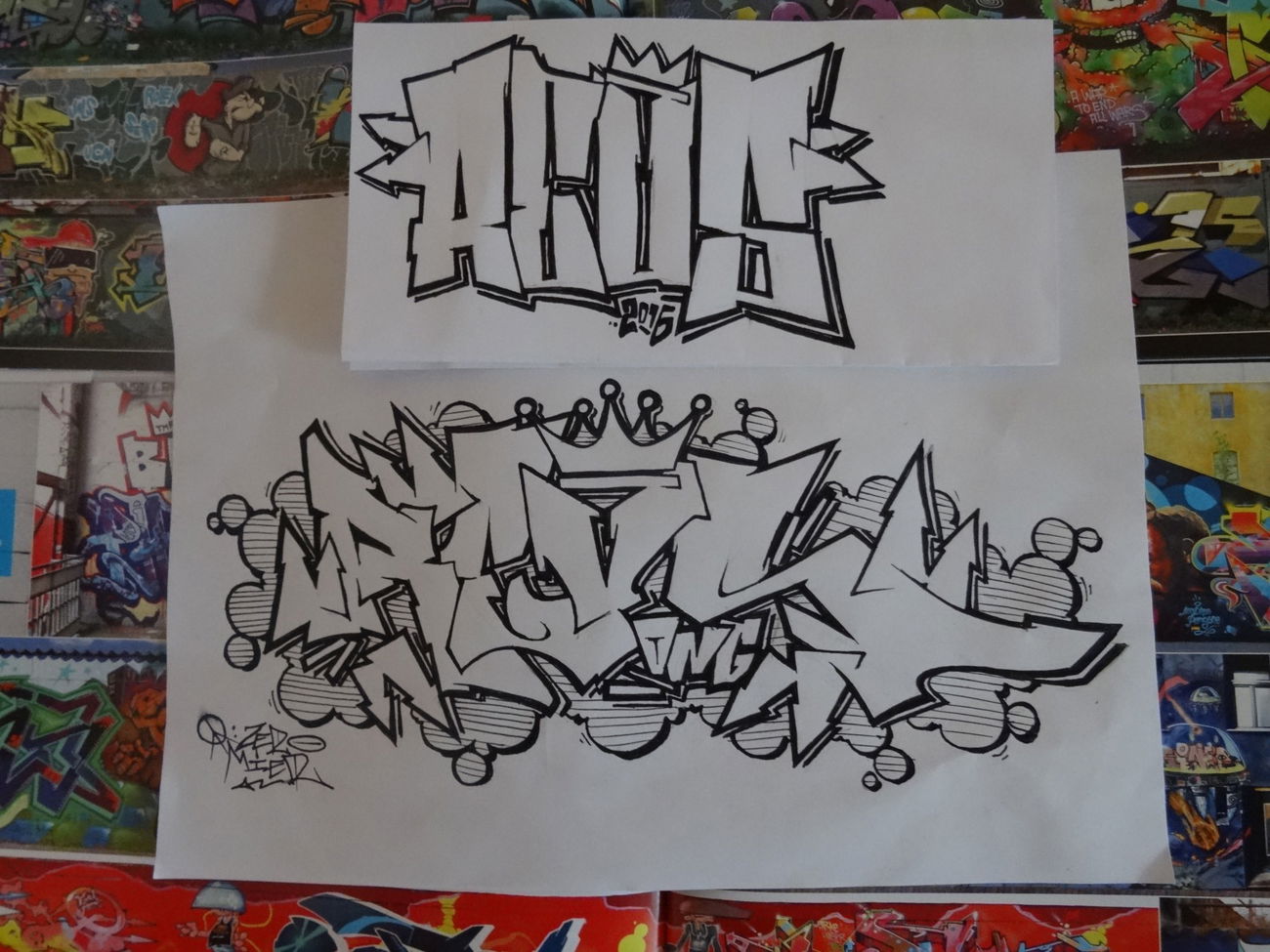 Graffiti Sketch - Photo by LiquidX - reus (2016)