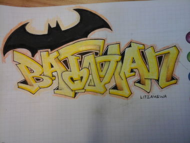 Graffiti Sketch - Photo by Litza