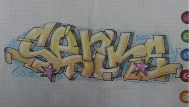 Graffiti Sketch - Photo by Litza - RBM