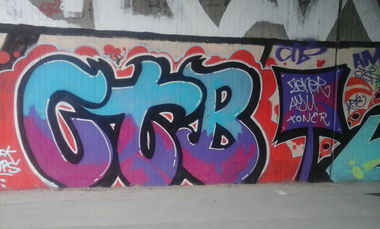 Graffiti Wall - Photo by Litza - CTB (2015)