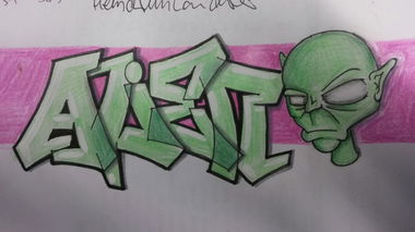 Graffiti Wall - Photo by Litza