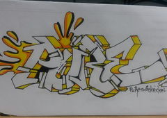 Graffiti Wall - Photo by Litza