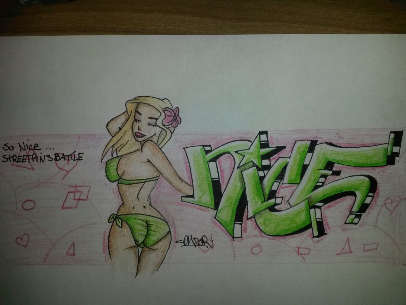 Graffiti Wall - Photo by Litza