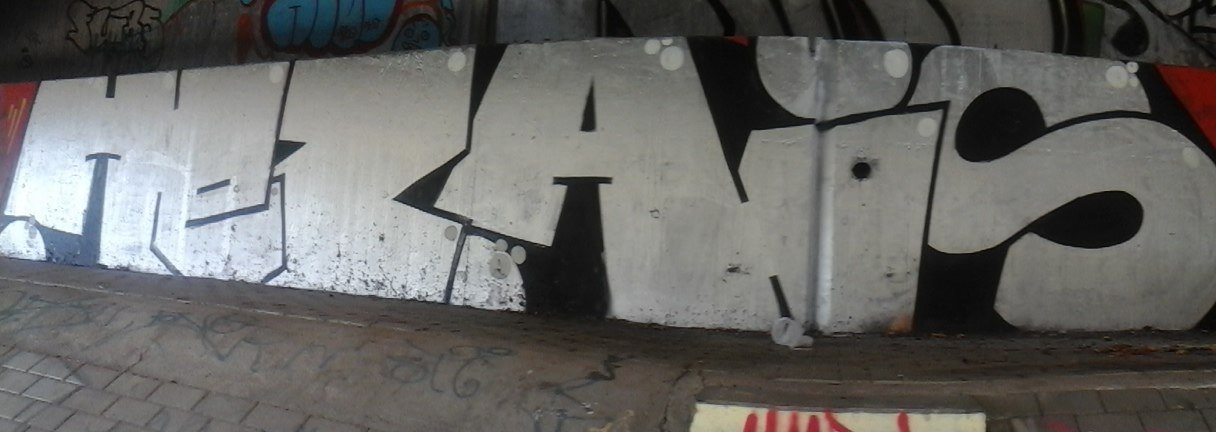 Graffiti Bombing - Photo by Litza - HezAis