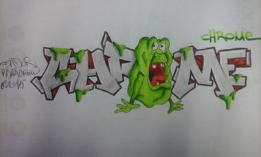 Graffiti Sketch - Photo by Litza - RBM