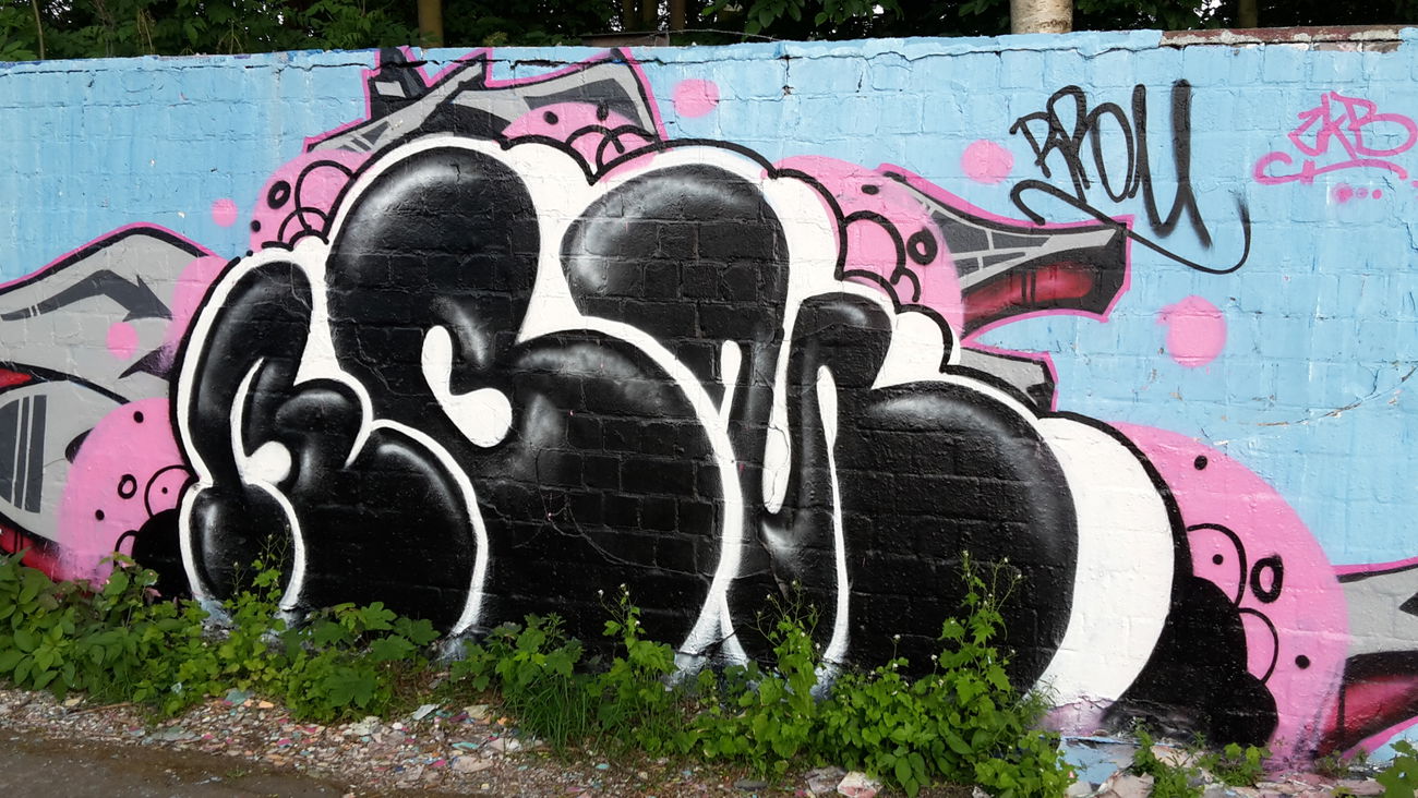 Graffiti Wall in Dortmund - Photo by Litza - Rbm (2018)