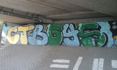 Graffiti Train - Photo by Litza - CTB