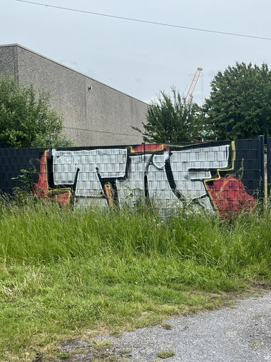 Graffiti Bombing in Paderborn  - Photo by Lkwpeter - Tnf, choe