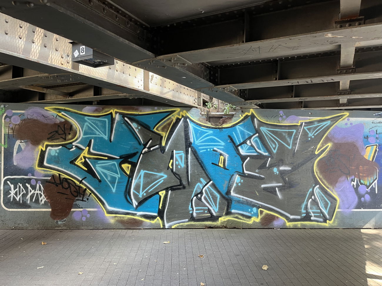 Graffiti Bombing in Paderborn  - Photo by Lkwpeter - Choe