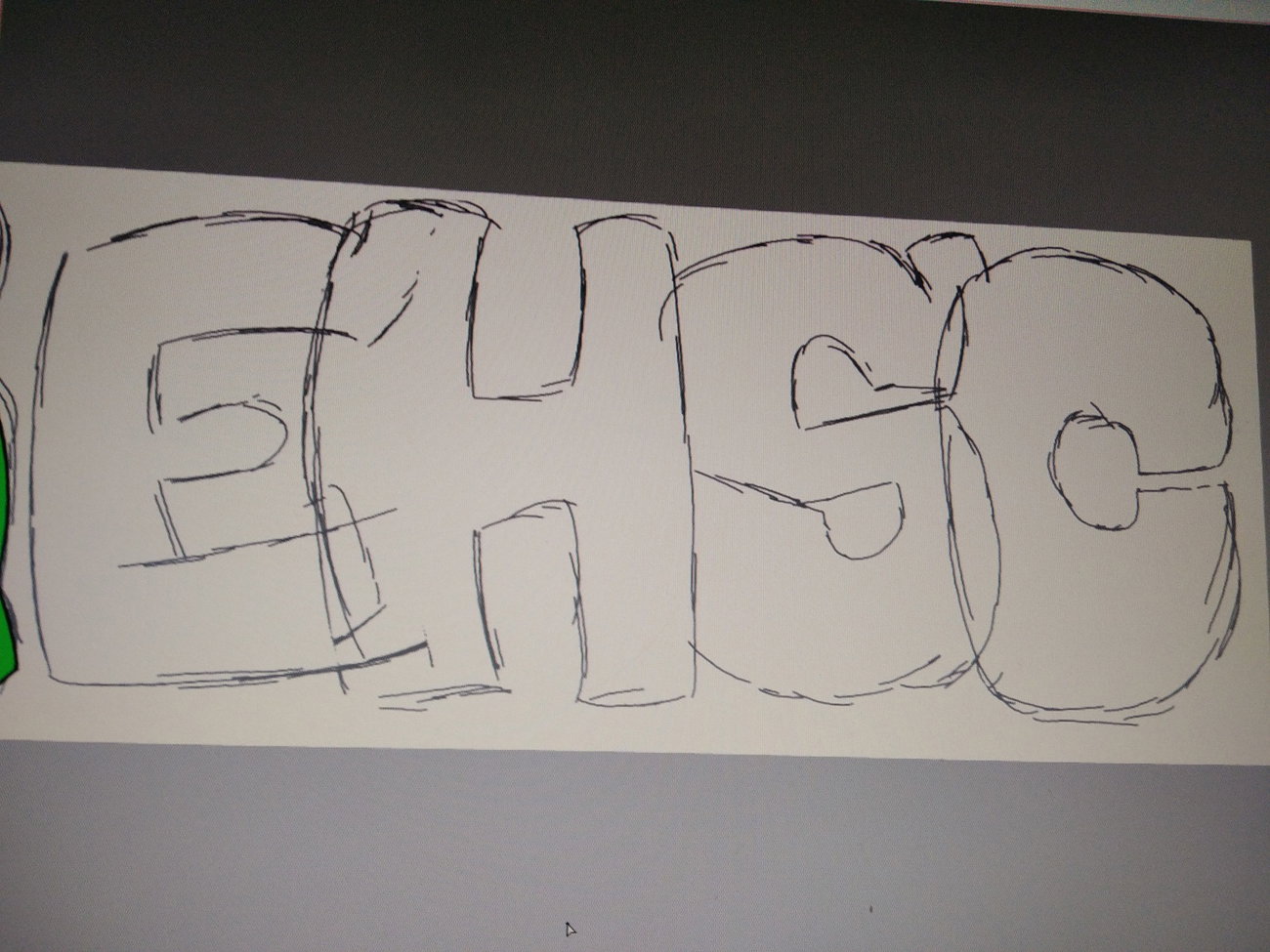 Graffiti Sketch - Photo by Llama