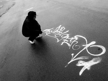 Graffiti Artwork in Gol??v Jeníkov - Photo by Lokal