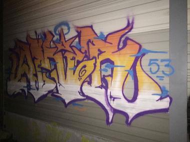 Graffiti Wall in Praga - Photo by Lokalpatriot (2017)