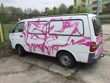 Graffiti Bombing in Warsaw - Photo by Lokalpatriot (2017)