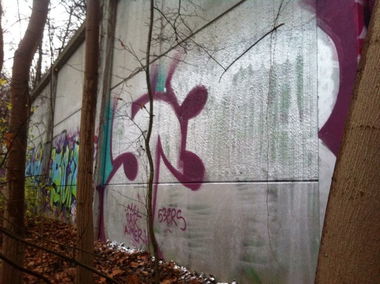 Graffiti Wall in Germany - Photo by Lokalpatriot - chromesilver53 (2015)