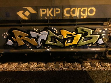 Graffiti Train - Photo by Lokalpatriot - rtc53fr8freight (2015)