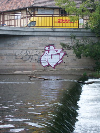 Graffiti Bombing in Quedlinburg - Photo by LosPicos - io