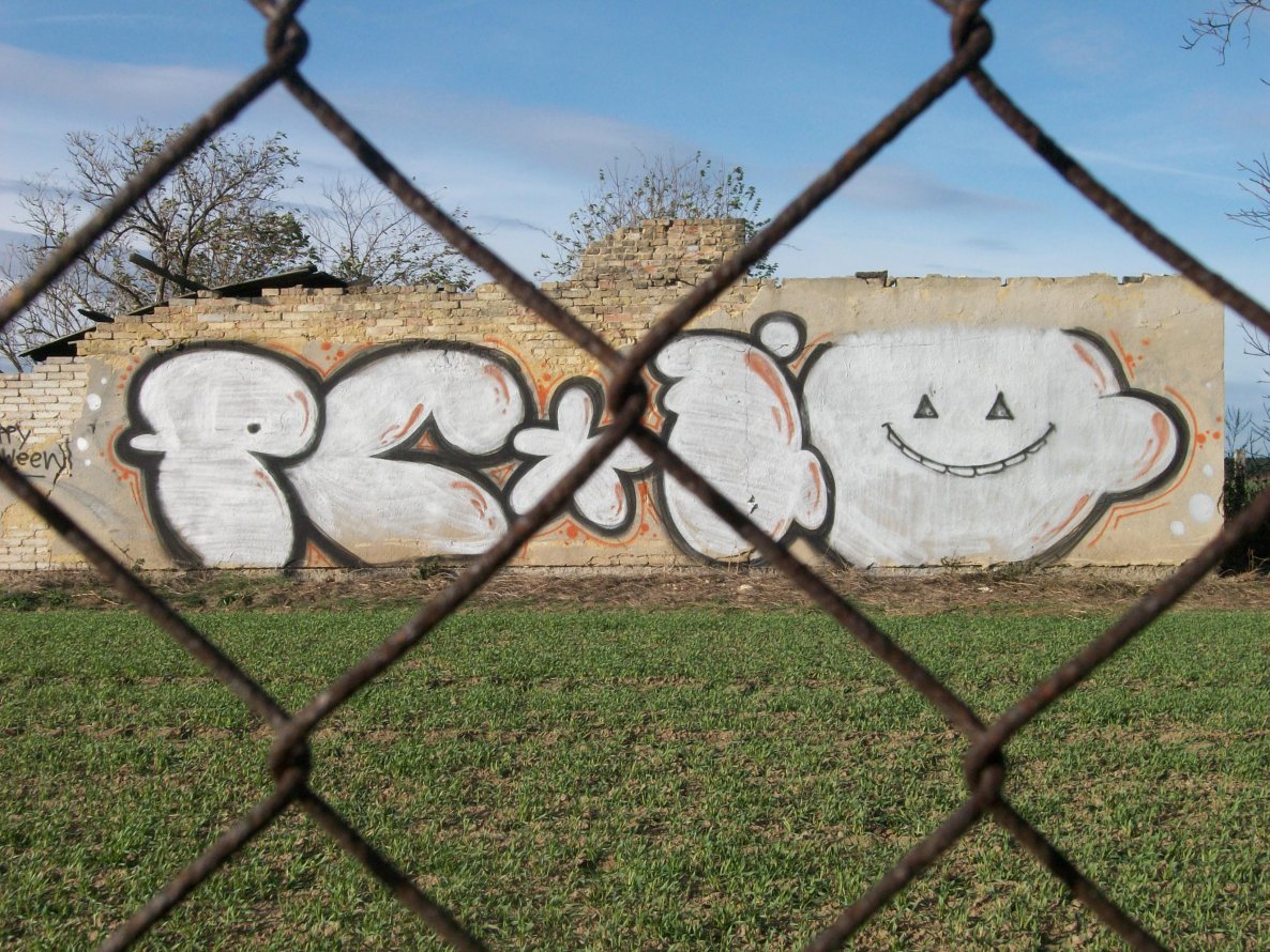 Graffiti Bombing - Photo by LosPicos - pc, io