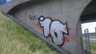 Graffiti Bombing - Photo by LosPicos - io