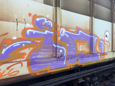 Graffiti Train - Photo by LosPicos - IO (2015)