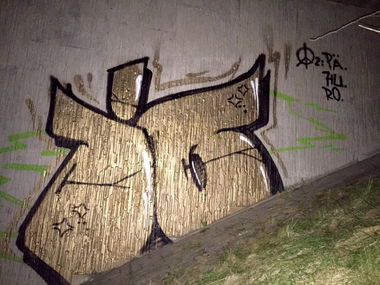 Graffiti Bombing - Photo by LosPicos - IO (2015)