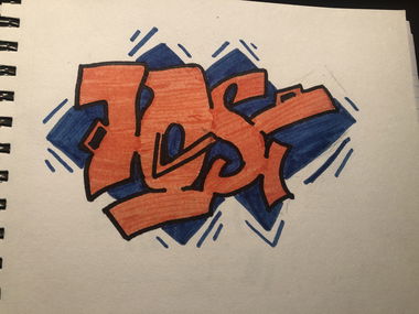 Graffiti Sketch - Photo by LostGraffiti (2019)