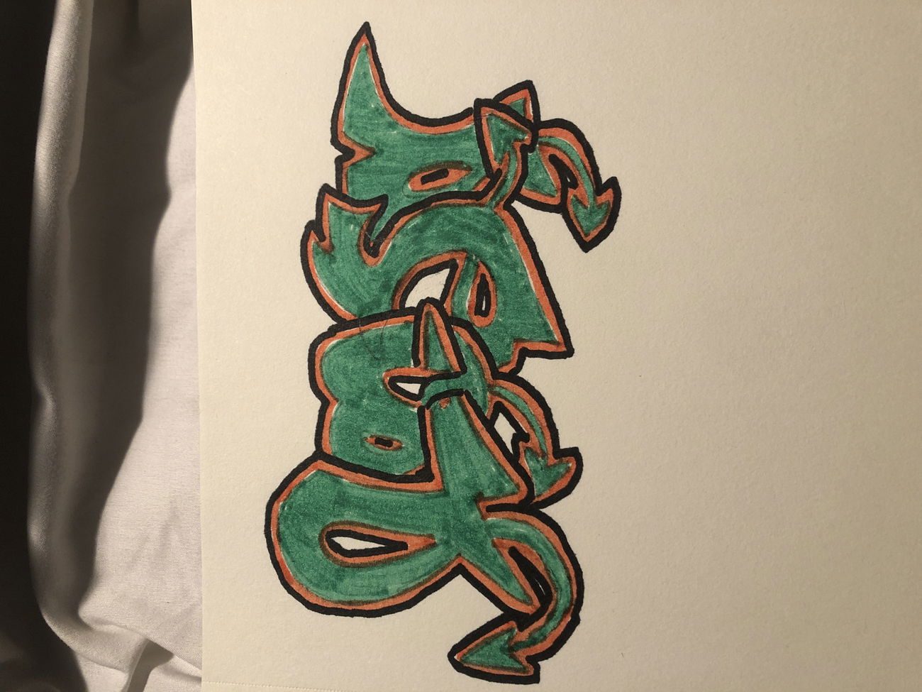 Graffiti Sketch - Photo by LostGraffiti (2019)